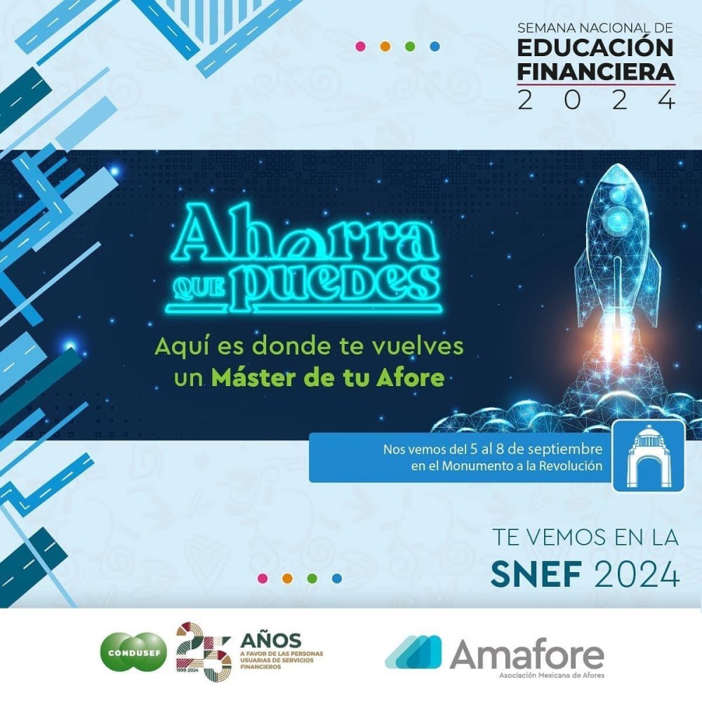 Imagen promocional Amafore-Ahorra Que Puedes en la SNEF 2024