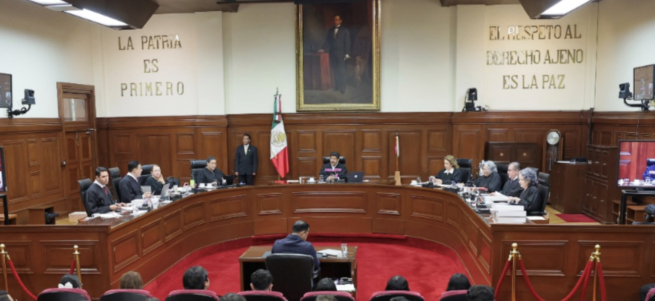 Sesion de la Suprema Corte de Justicia de la Nacion